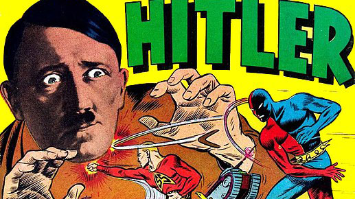Obálka komiksu Daredevil Fights Hitler